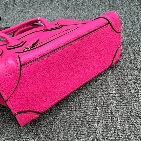 CELINE Luggage Leather Handbag 815-041025 - Picture 9 of 15